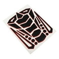 thumbnail image 4 of LOVIVER Motorcycle Reflective Sticker Gas Tank Protector Knee Fuel Side Grips Protector Red, 4 of 6