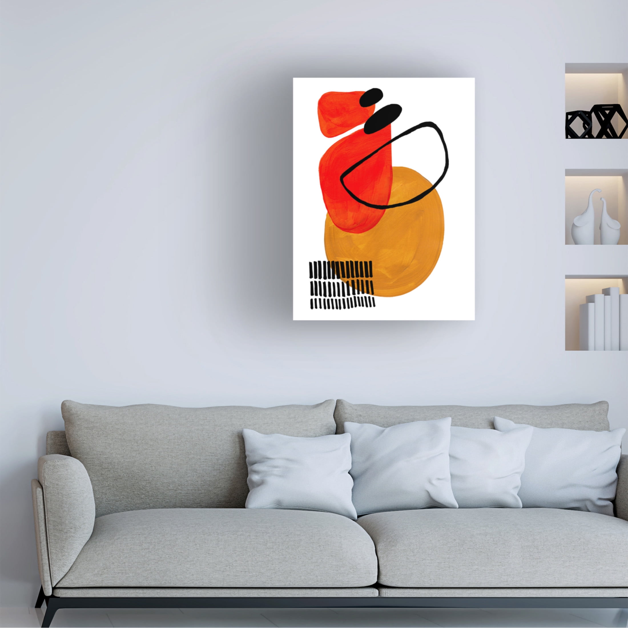 Trademark Fine Art Ejaaz Haniff Sunset Orbit Canvas Wall Art