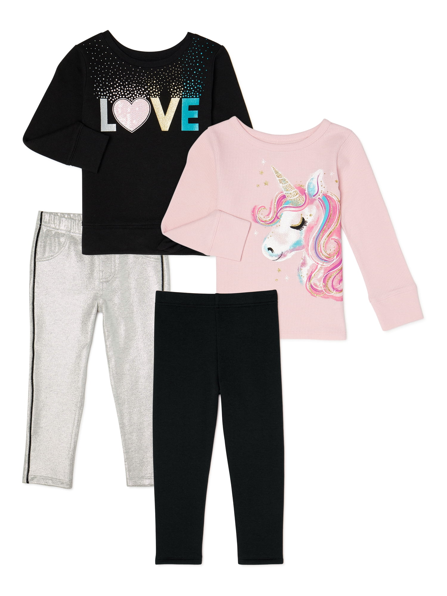 baby girl thermal leggings