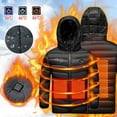 thumbnail image 1 of LOVZFMLL Jackets for Girls USB Intelligent Constant Temperature Heated Windproof Plus Size Coat For Kids Winter 3 Heated Jacket Coat 4-5 Years, 1 of 9
