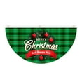 thumbnail image 2 of WEGFTDUOP Half Fan Flag Christmas Flag Outdoor Bunting For Outdoor Christmas Holiday Party Garden Patio Decor, 2 of 3