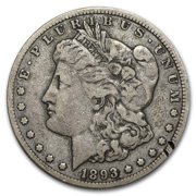 1893-CC Morgan Dollar VF Details (Small Rim Nicks)