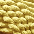 thumbnail image 2 of Oversized Convertible Chaise Lounge 97 Inch Yellow Corduroy 2 Seater for Apartment Dorm, 2 of 8