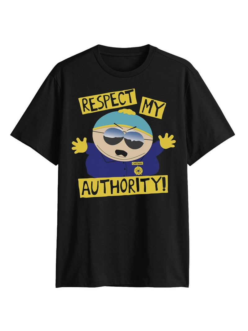 South Park - Maglietta Unisex Adulti 'Rispetto', Colore: Rispettata, Taglia XX-Large (2XL) - Ufficiale E Originale