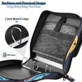 thumbnail image 4 of FORMRS Zipper Binder with Shoulder Strap 2-inch Ring 500 Sheet Capacity File Bag, Colorful UFO, 4 of 5