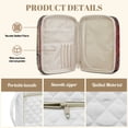 thumbnail image 3 of FOR U DESIGNS Deer American Flag Pattern Bible Cover Case Lightweight Bible Carrying Case Quilted Book Cover Bibles Organizer Cases Bible Carrier with Handle and Zipper, 3 of 7