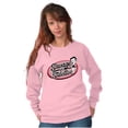 thumbnail image 3 of Betty Boop Savage in Stilettos Cute Women Crewneck Sweatshirt Brisco Brands 2X, 3 of 6
