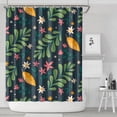 thumbnail image 2 of Country Peony Garden Shower Curtain – Watercolor Rustic Floral Aesthetic, 72x84 Inches, 2 of 5