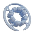 thumbnail image 4 of Rodillo muscular manual con abrazadera circular para piernas, suministros versátiles, masajeador portátil Azul, 4 of 9