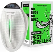 BRISON Indoor Ultrasonic Pest Repeller Plug-In – Against Mouse Rat Roach Ant Mosquito