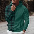 thumbnail image 2 of Vedolay Clothes for Men Long Sleeve Slim Fit Sweater Top Green,4XL, 2 of 4