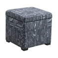 thumbnail image 2 of Linon Judith Ottoman With Jewelry Storage, 2 of 2