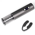 thumbnail image 2 of Juego de Abridor de Vino Eléctrico Recargable-Sacacorchos Automático con Cortador de Papel, Ideal para Fiesta, Bar, Uso de Cocina, 2 of 5