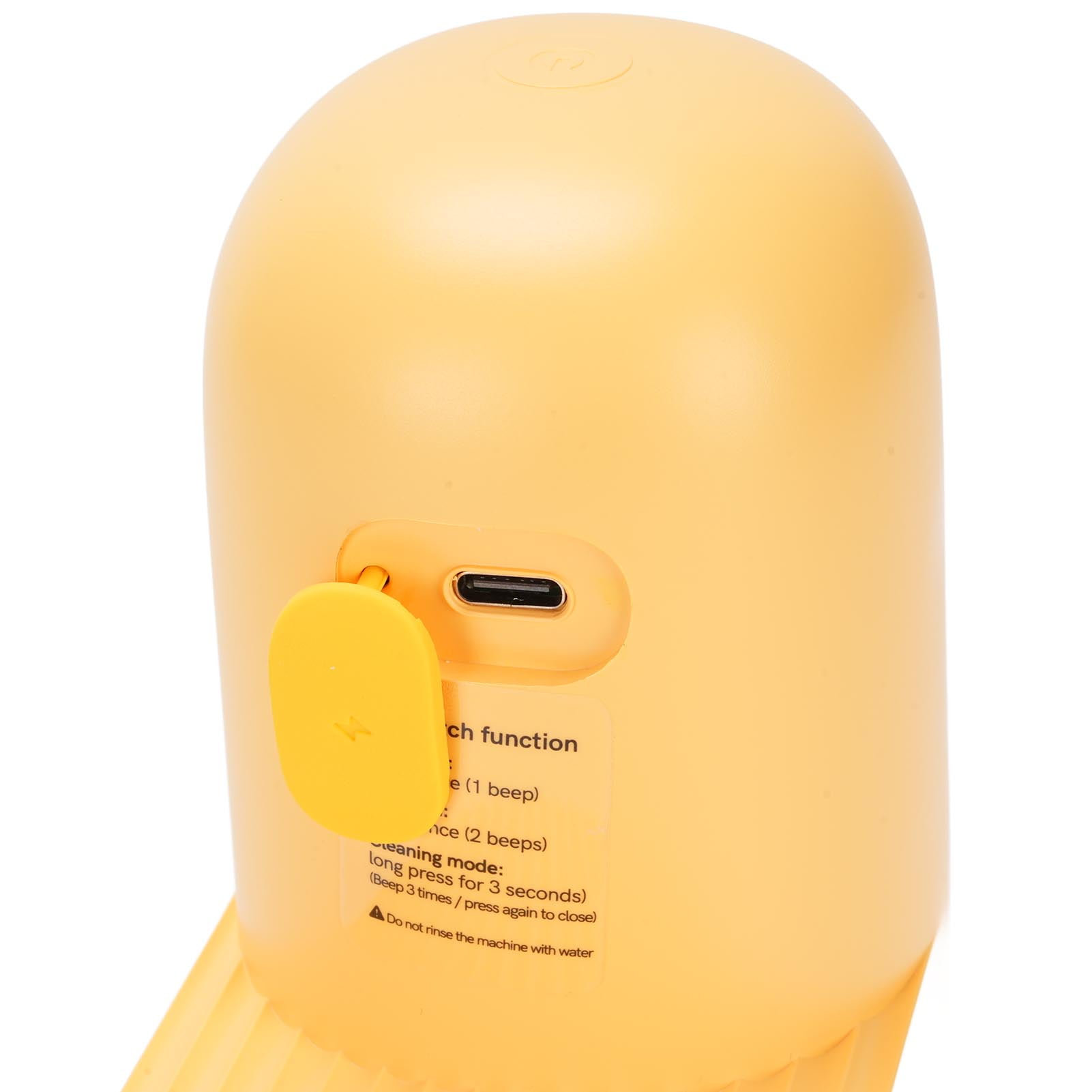 BIMZUC Automatic Foaming Soap Dispenser Cute Duck Touchless Smart Sensor Wall Mounted Hand Washer Bathroom Kitchen Rechargeable Battery 350ml 11.8 fl oz Type 2