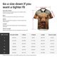 thumbnail image 5 of Balery Cute Floral Cow Camisas hawaianas de manga corta para hombre, camisas playeras de corte holgado, camisas de vacaciones con botones,Medium, 5 of 7