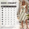 thumbnail image 7 of Psesaysky Couples Hawaiian Outfits Matching Sets for Women Men Brown Native Palm Summer Sleeveless Flared Dress with Aloha Shirts Wedding Party Matching Clothes Plus Size-3XL, 7 of 7