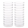 thumbnail image 1 of 20Pcs Sterile Petri Dishes w/Lids for Lab Plate Bacterial Yeast 55mm x 15mm, 1 of 5