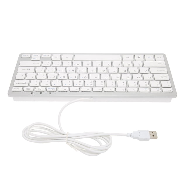 Teclado Para Computadora Portátil, 78 Teclas Diseño Minimalista Silencioso Cómodo Ultra Delgado Mini Teclado Teclas De Tijera Para Oficina De Negocios