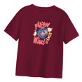 thumbnail image 2 of Camiseta de mujer Camiseta básica Impreso Cómodo Transpirable Manga Corta Tops Redondo XL, 2 of 8