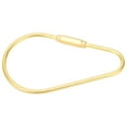 thumbnail image 3 of Porte-clés, Organisateur de Clés Type Vis Clip de Verrouillage Simple Rétro Or Clip de Clé Durable pour Extérieur, 3 of 8