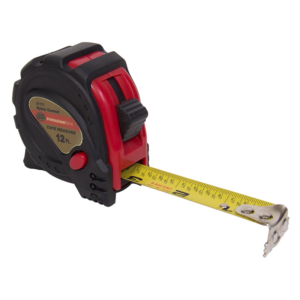12' X 3/4 Rubber Grip Power Tape Measure