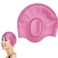 thumbnail image 2 of Gorro de natación para mujeres y hombres con cabezas medianas o grandes., 2 of 4