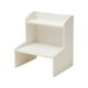 thumbnail image 2 of Estante de escritorio de madera de doble capa | Estante trapezoidal para libros, cosméticos y papelería | Organizador para dormitorio y oficina en casa, 2 of 6