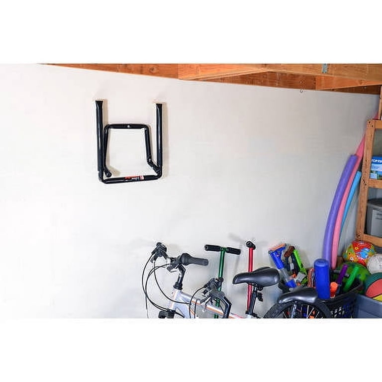 Wall-Mounted Folding 2-Bicycle Storage Rack photo 3