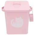 thumbnail image 3 of 1 Set of Cat Food Storage Container Cat Treat Container with Scoop Food Storage Tin, 3 of 3