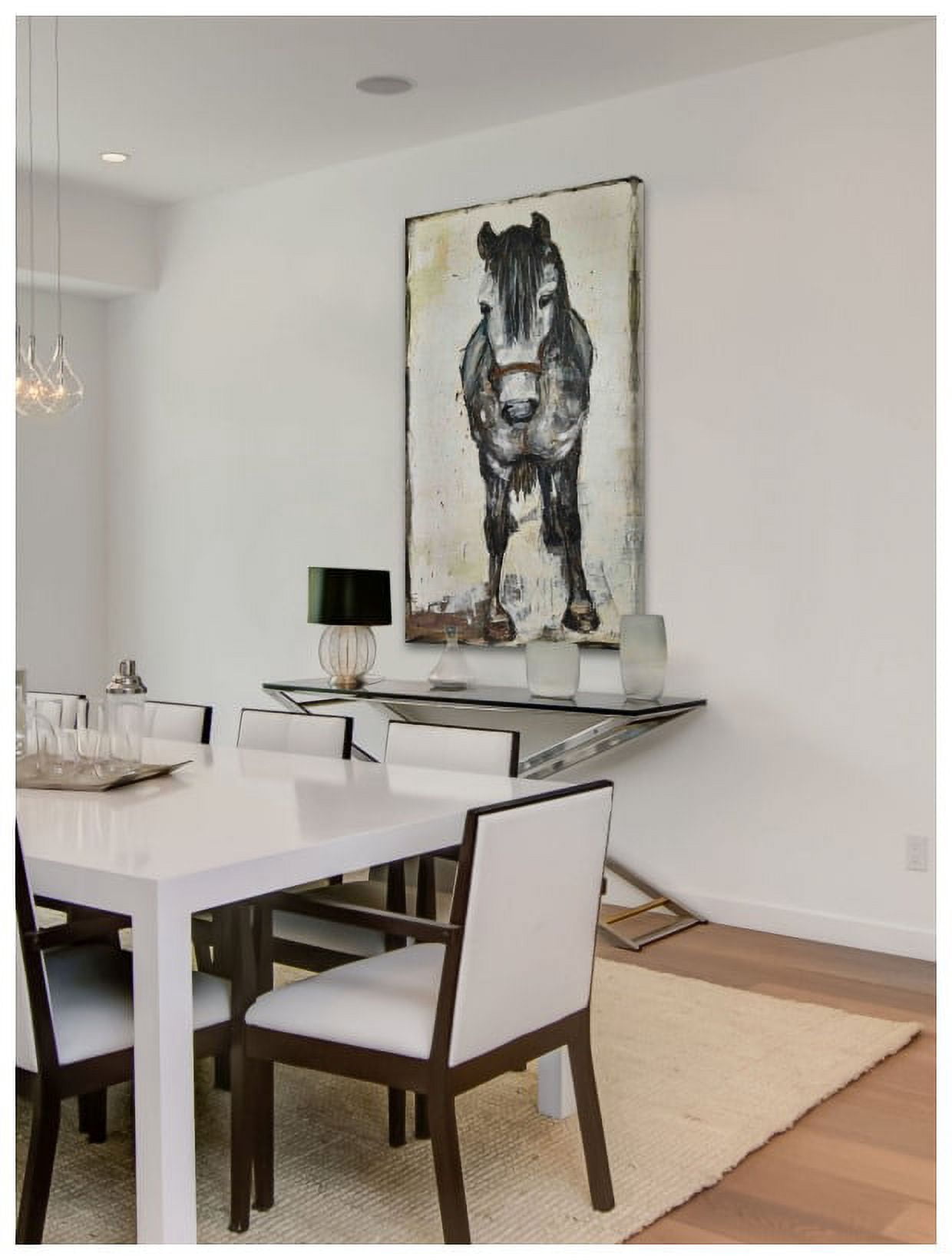Marmont Hill 'Pony' by Tori Campisi Painting Print on Wrapped Canvas