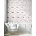 thumbnail image 5 of Ambesonne Unicorn Party Peel & Stick Wallpaper for Home, Pink Elements, 13"x100", Multicolor, 5 of 6
