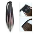 thumbnail image 1 of Perruques pour Femmes Queue de Cheval Mèches Cheveux Lisses Faux Queue de Cheval Tresses Faux Cheveux A, 1 of 2
