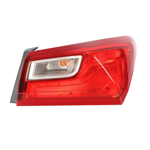 labwork Outer Passenger Side Rear Brake Tail Light Assembly Replacement for 2016-2020 Chevy Malibu Right Tail Lamp