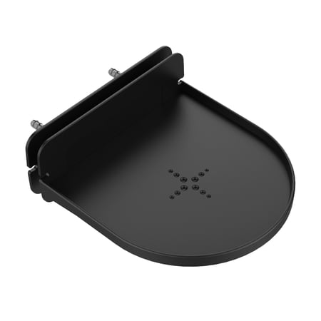 Yardwe Wall Mount Speaker Brackets in Black Plastic for WiFi Router and Electronic Devices