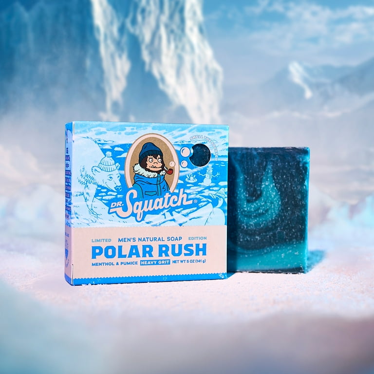 Dr. Squatch Limited Edition Holiday Gift Set, Frosty Peppermint