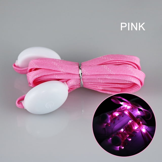 Agiferg Lacets Lumineux LED Imitation Nylon Fluorescents