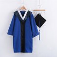 thumbnail image 1 of Ropa de licenciatura Vestido de graduación Estilo universitario Ropa de maestría Estudiantes universitarios adultos Vestido de graduación de ciencias y artes liberales femeninas, 1 of 5