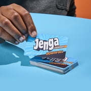 Jenga: Downfall Expansion, Funky Blocks, Family Party Games, Ages 6+ (Requires Jenga Game)