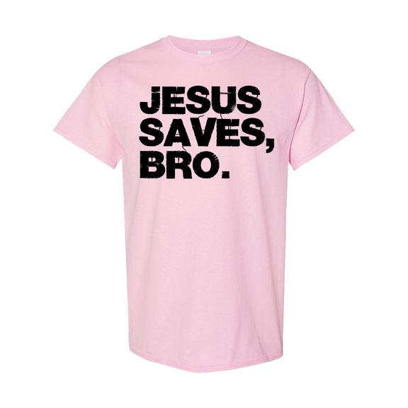 Inktastic Jesus Saves Bro Christian T-Shirt