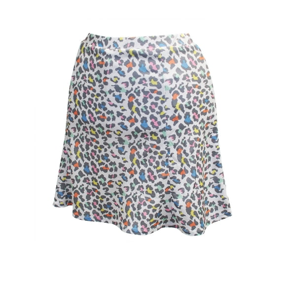 Monterey Club Women's Pro Leopard Print Knit Skirt #2926