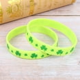 thumbnail image 4 of MLINS Pcs Party Silicone Bracelets Boys St Patricks Day Favors Child Green, 4 of 8