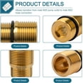 thumbnail image 3 of LEEYNEER Trousse d'Oembout d'Eau de Remplacement pour Simpson Cleaning 7110264 Compatible avec Raccord d'Oembout de Pompe de Laveuse à Pression à Came Axiale, 3 of 6