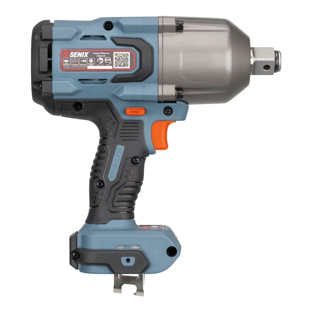 SENIX 20 Volt Max* Brushless 3/4-Inch Impact Wrench, 1100 Ft-Lbs Max Torque, Tool Only, PDWX2-M5-0