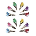 thumbnail image 1 of Paquete de 12 Pájaros Artificiales de Espuma Coloridos Zulema Pájaros de Pluma de Espuma Artificial, 1 of 8