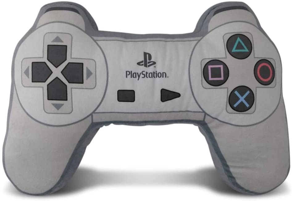Playstation style Controller Plush Cushion Game Home Decor Gifts For Him Novelty