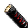 thumbnail image 4 of Samurai Sword Black Red Shift Knob Shifter Alloy Katana Adapters Universal 15cm, 4 of 9