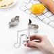 thumbnail image 2 of 8 moldes para galletas con forma de nota musical. Adepaton LRWJ1003, 2 of 8