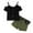 Black, variant on Toddler Sets for Girls Spaghetti Straps with Short Sleeve Bowknot Ribbed Tops & Shorts with Waist Bag 2pcs Outfit Baby Girls' Clothing Kids Summer Trendy Short Set White 6-12 Months