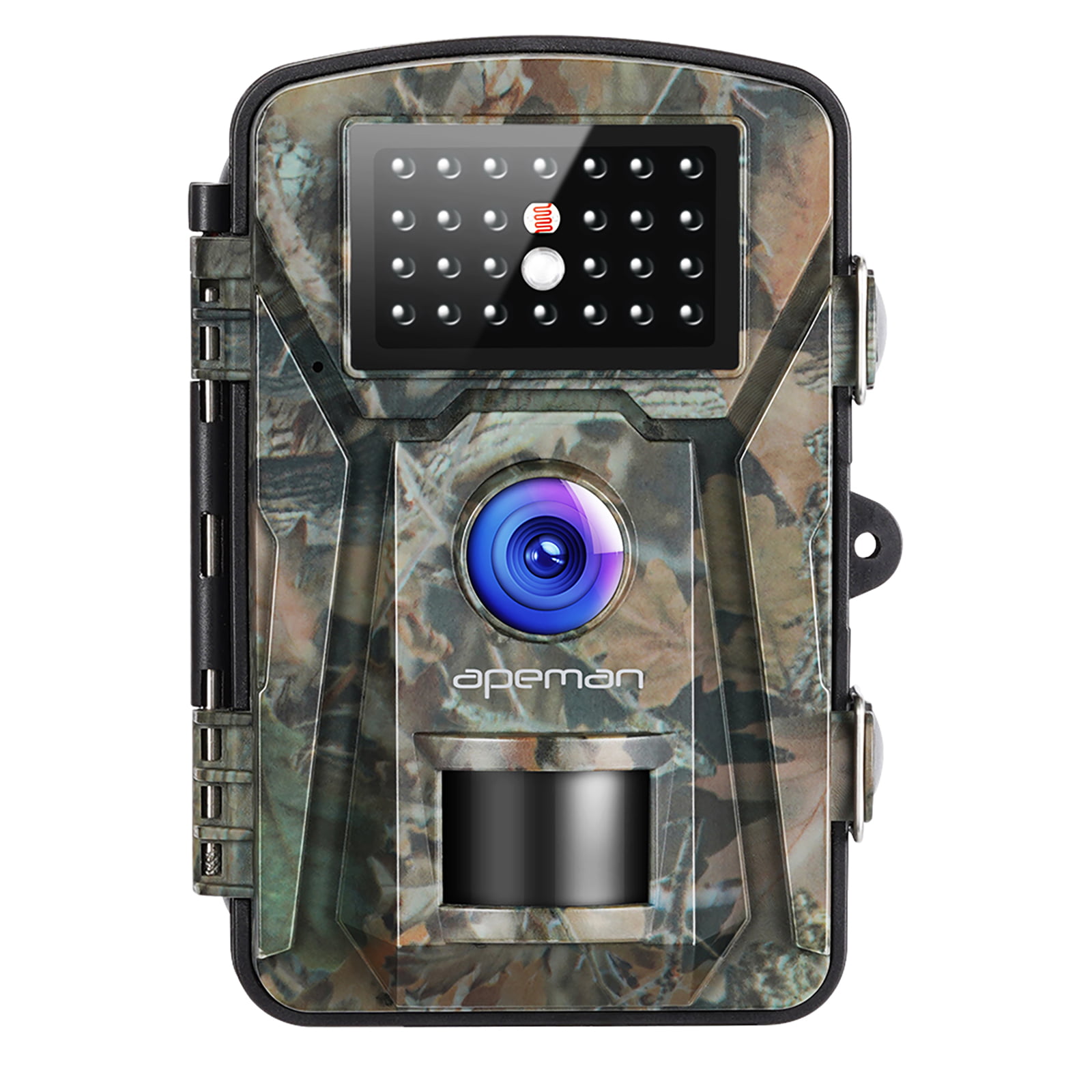 APEMAN Fauna selvatica fotocamera 16MP 1080P FHD Trappola con attivazione di movimento a infrarossi gioco 
