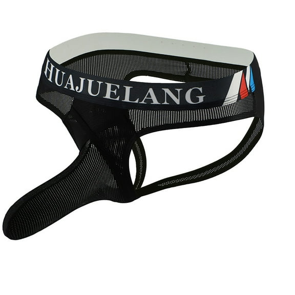 Mens Underwear Clearance Fashion Ice Silk Panties Briefs Fashion Breathable Nylon Mesh Boxers